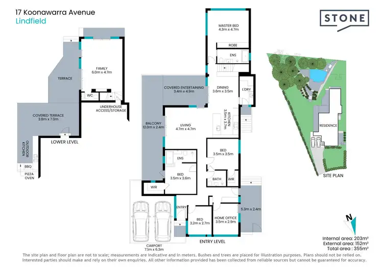 Floorplan of Homely house listing, 17 Koonawarra Avenue, Lindfield NSW 2070