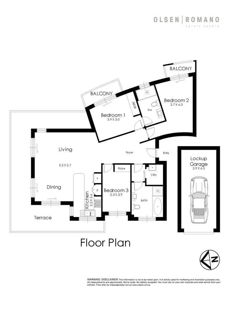 Floorplan of Homely unit listing, 7/43-45 Meeks Street, Kingsford NSW 2032