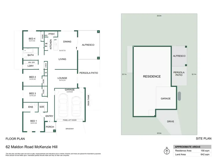 Floorplan of Homely house listing, 62 Maldon Road, Mckenzie Hill VIC 3451