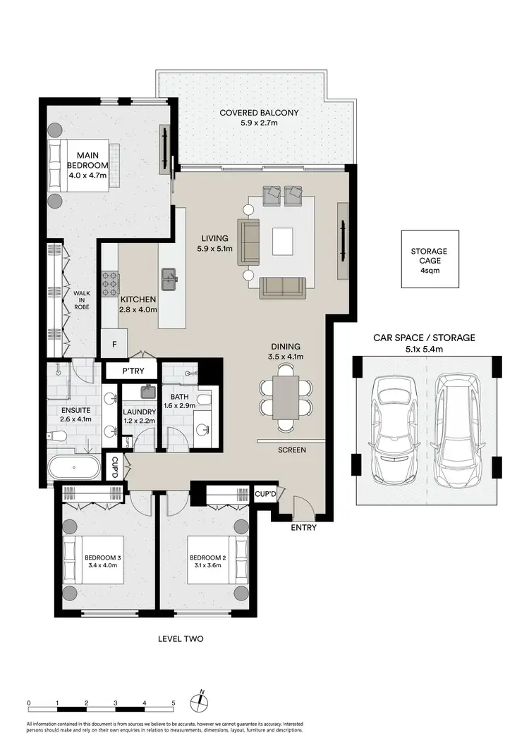 Floorplan of Homely apartment listing, 13/18 Cambridge Street, Cammeray NSW 2062