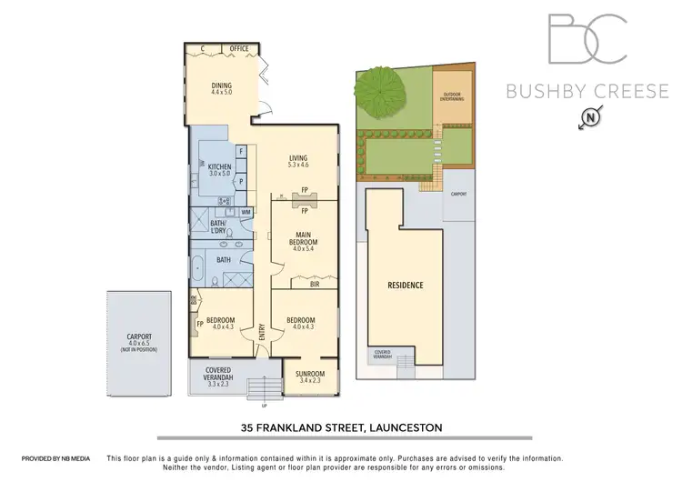 Floorplan of Homely house listing, 35 Frankland Street, Launceston TAS 7250