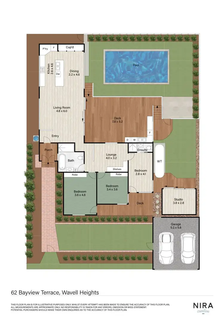 Floorplan of Homely house listing, 62 Bayview Terrace, Wavell Heights QLD 4012
