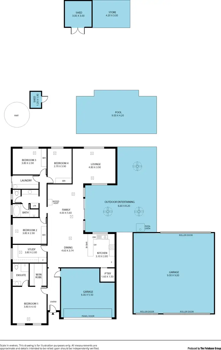 Floorplan of Homely house listing, 20 Meadow Bank Way, Aldinga Beach SA 5173