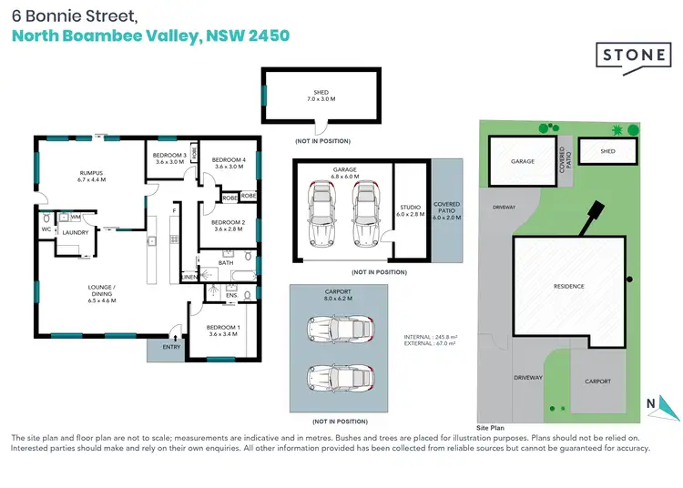 Floorplan of Homely house listing, 6 Bonnie Street, North Boambee Valley NSW 2450