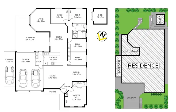 Floorplan of Homely house listing, 72 Greenway Drive, West Hoxton NSW 2171