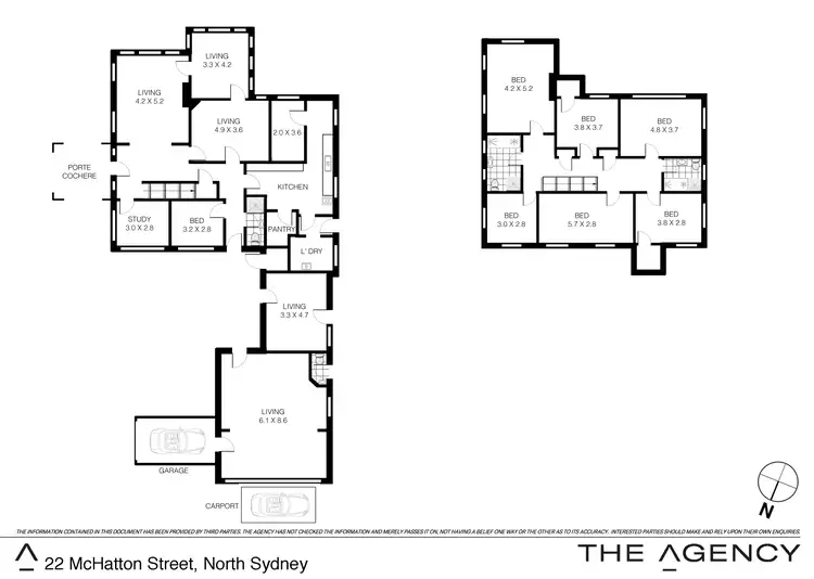 Floorplan of Homely house listing, 24 McHatton Street, North Sydney NSW 2060