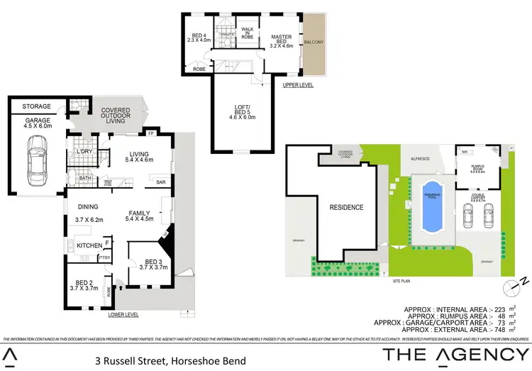Floorplan of Homely house listing, 3 Russell Street, Horseshoe Bend NSW 2320