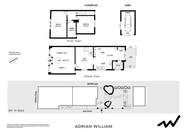 Floorplan of Homely house listing, 161 Addison Road, Marrickville NSW 2204