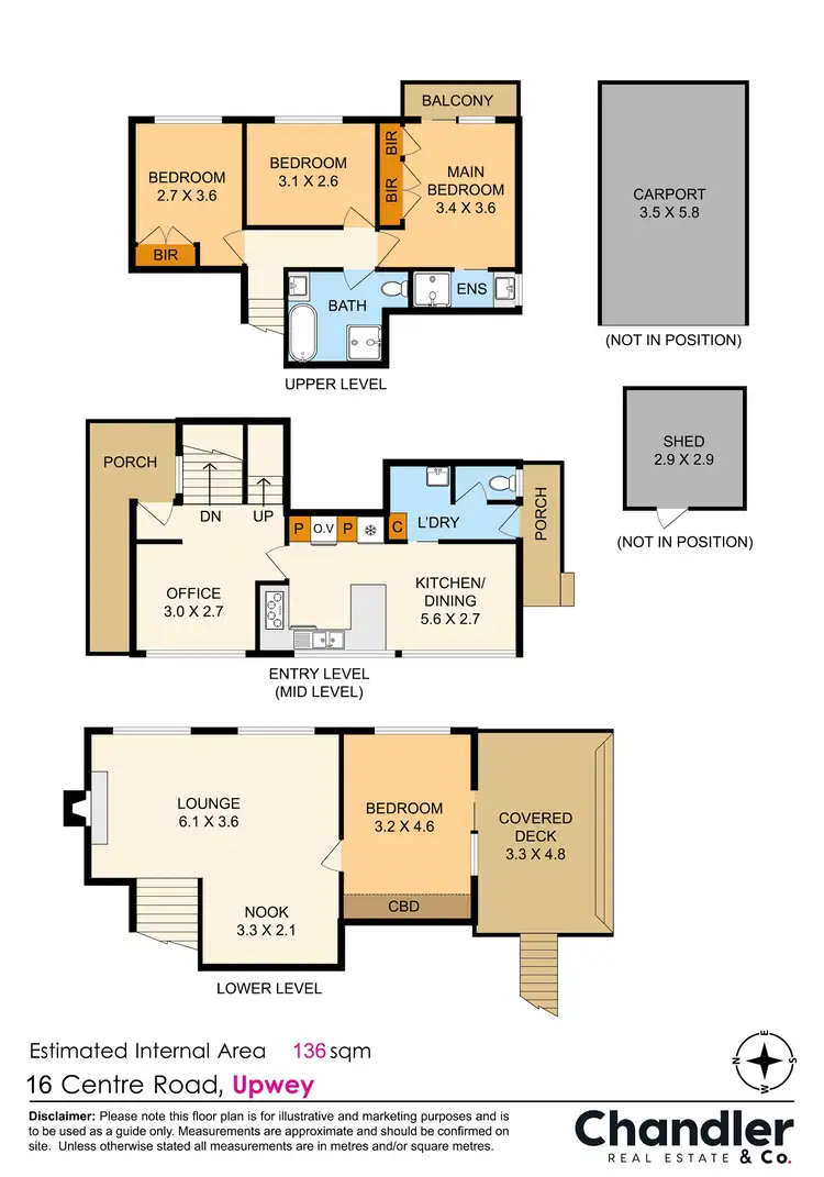 Floorplan of Homely house listing, 16 Centre Road, Upwey VIC 3158