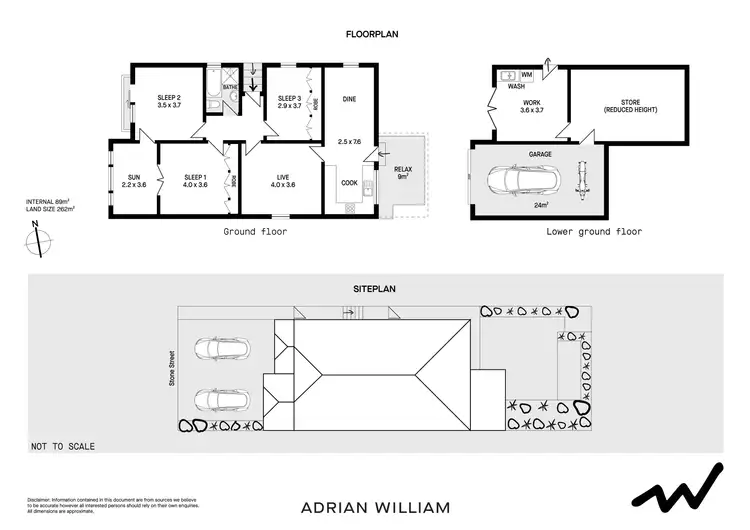 Floorplan of Homely house listing, 12 Stone Street, Earlwood NSW 2206