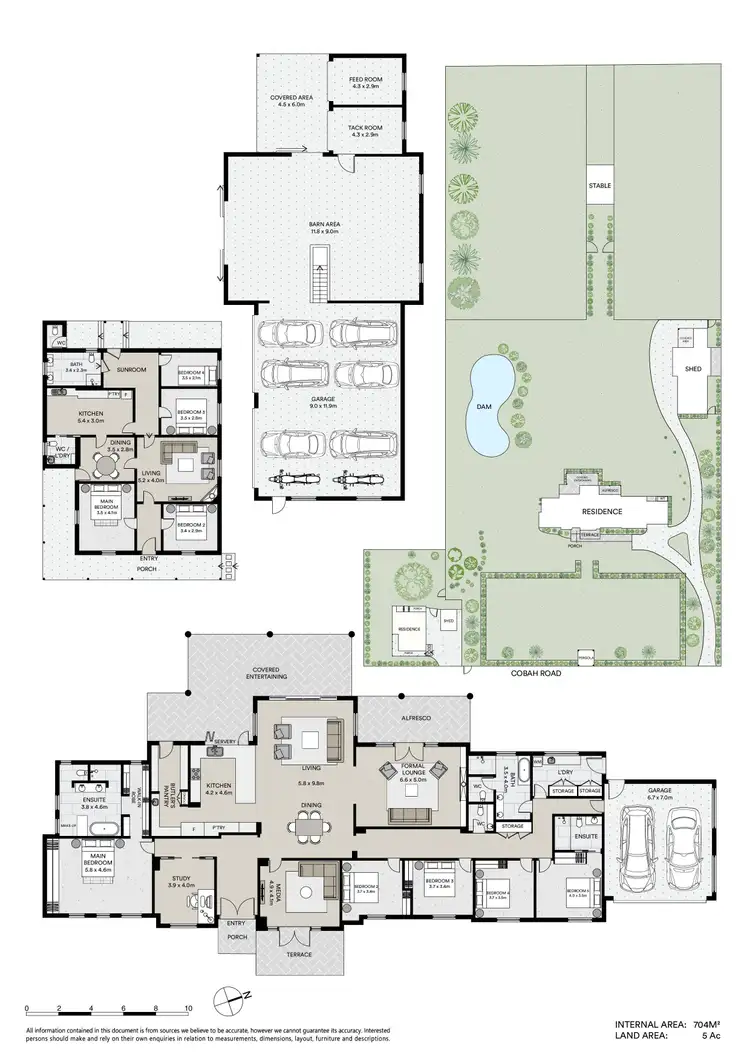 Floorplan of Homely rural property listing, 15 Cobah Road, Arcadia NSW 2159