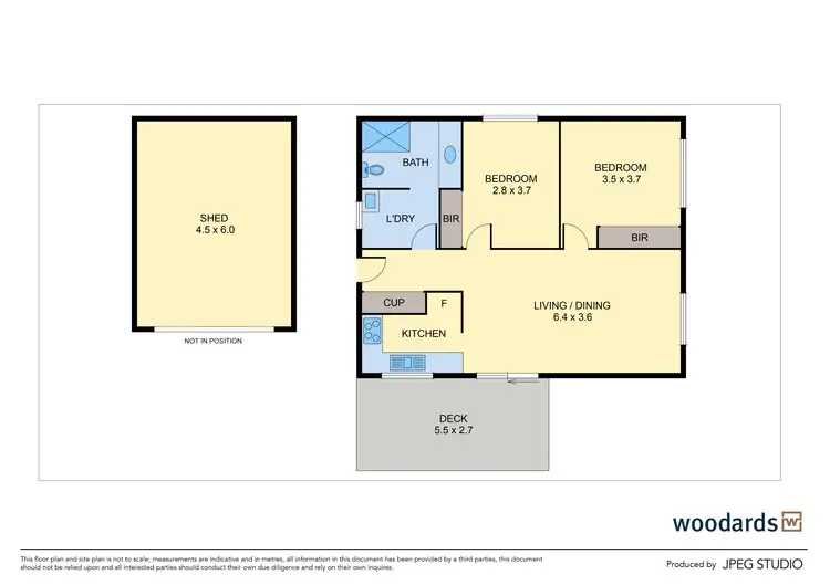 Floorplan of Homely house listing, 18 Keating Street, Macedon VIC 3440