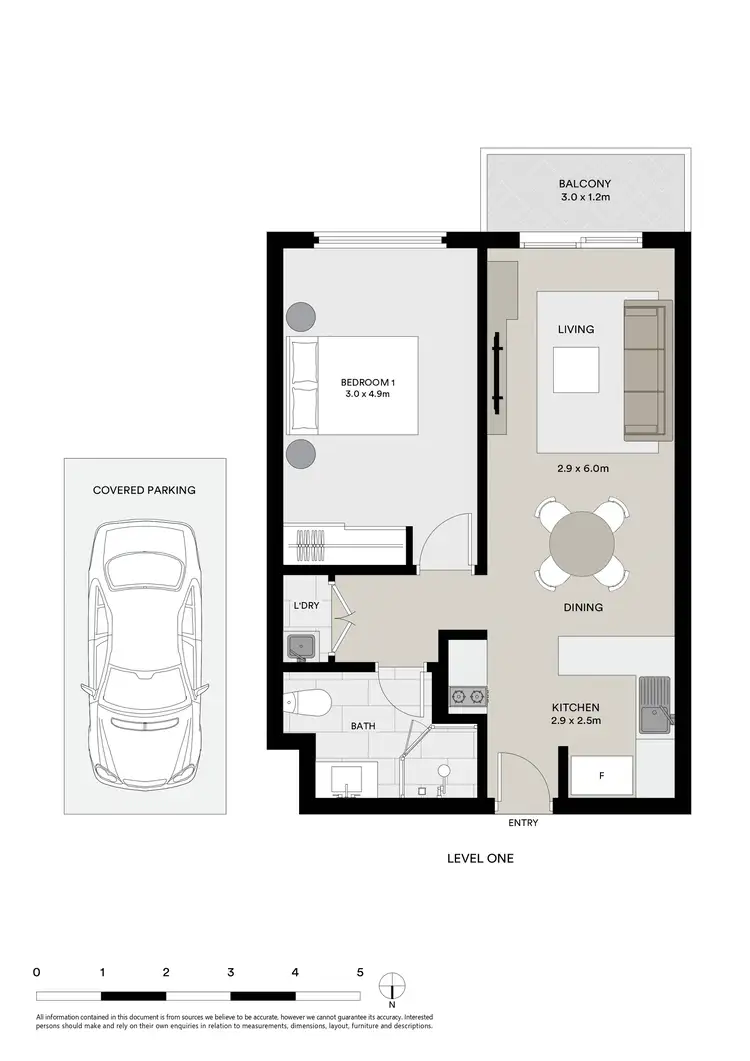 Floorplan of Homely unit listing, 105/58 Delhi Road, North Ryde NSW 2113