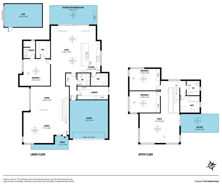 Floorplan of Homely house listing, 6 Compass Drive, Seaford SA 5169