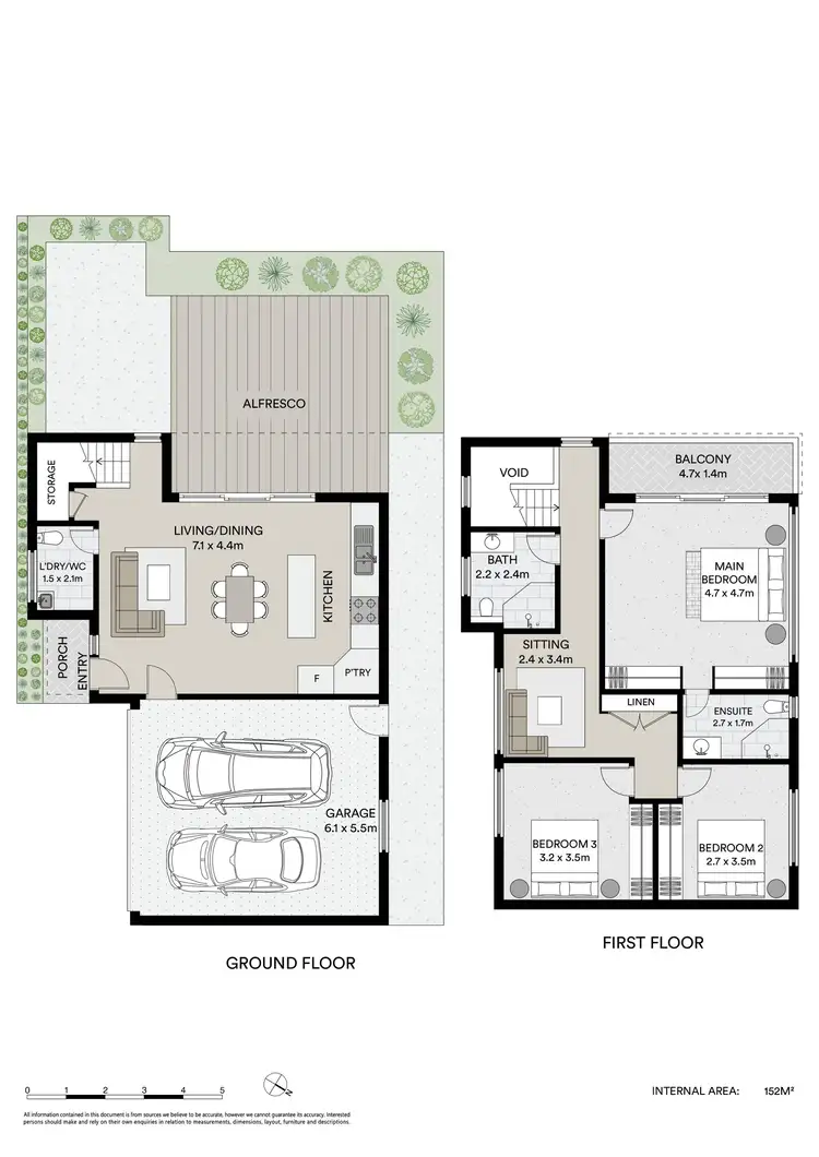Floorplan of Homely townhouse listing, 1/8 Akora Road, Wyoming NSW 2250