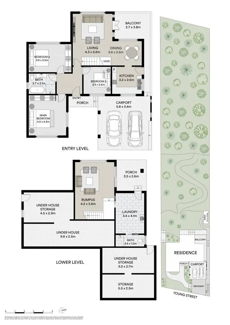 Floorplan of Homely house listing, 17 Young Street, Sylvania NSW 2224