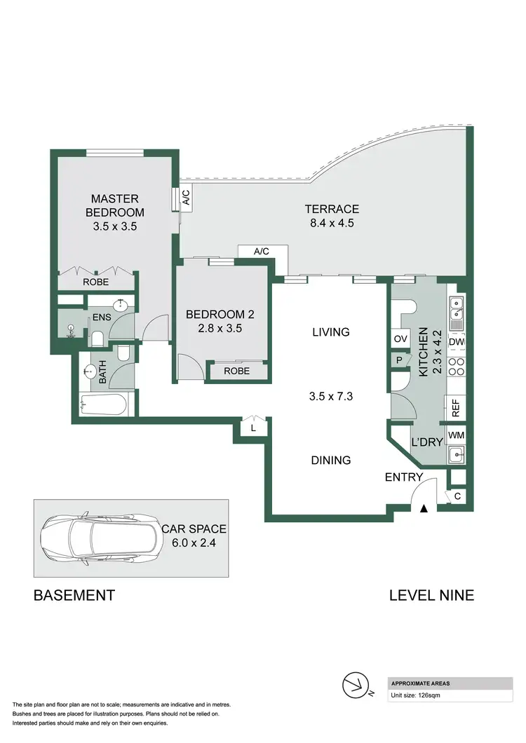 Floorplan of Homely apartment listing, 905/8 Spring Street, Bondi Junction NSW 2022