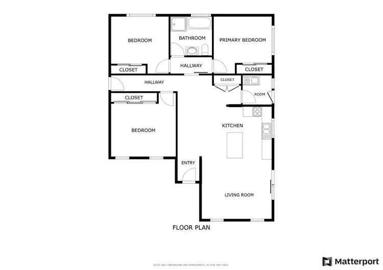 Floorplan of Homely unit listing, 1/26a Cox Avenue, Orange NSW 2800