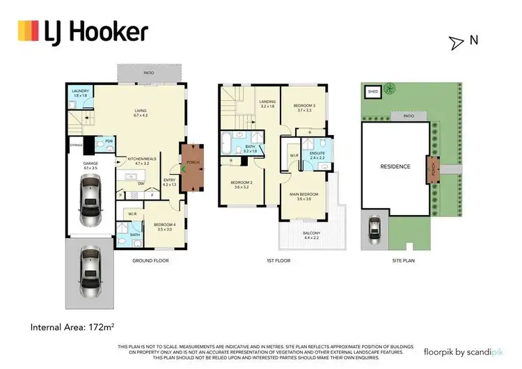 Floorplan of Homely townhouse listing, 2 Poa Court, Keysborough VIC 3173