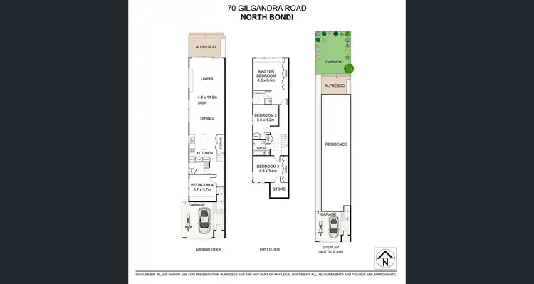 Floorplan of Homely house listing, 70 Gilgandra Road, North Bondi NSW 2026