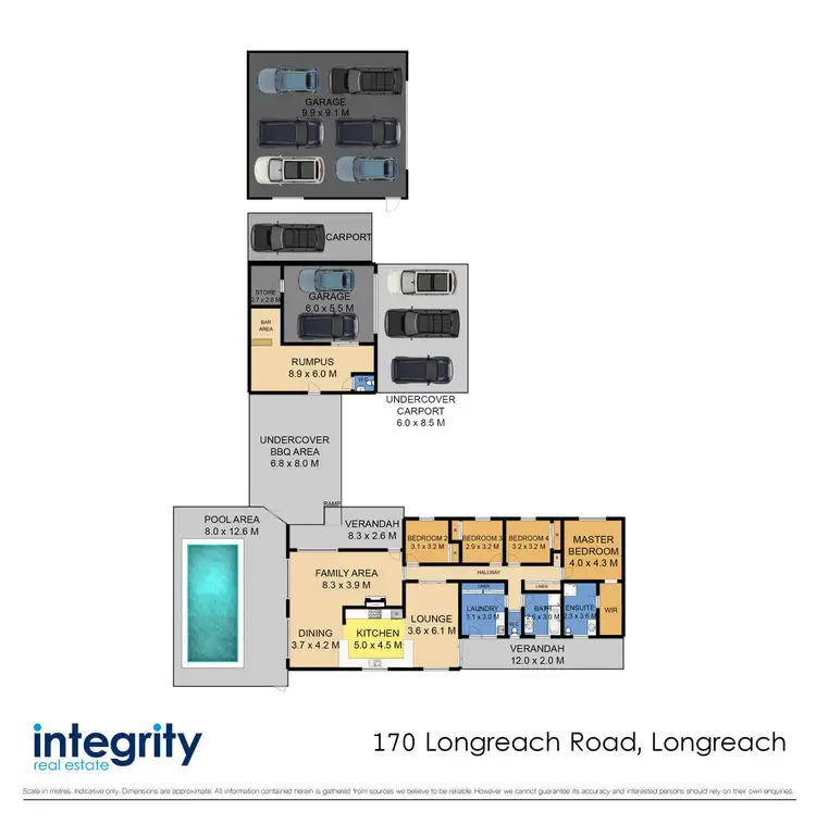 Floorplan of Homely house listing, 170 Longreach Road, Longreach NSW 2540