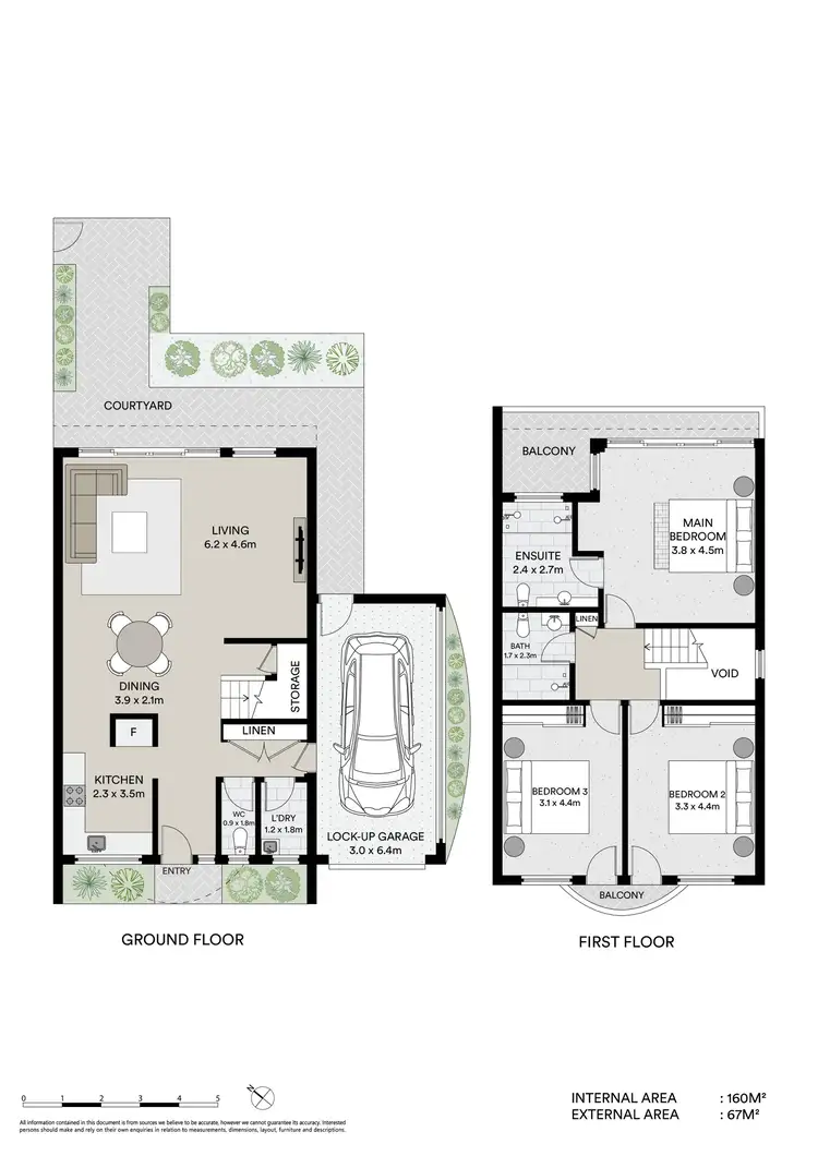 Floorplan of Homely townhouse listing, 8/58 Ocean View Drive, Wamberal NSW 2260
