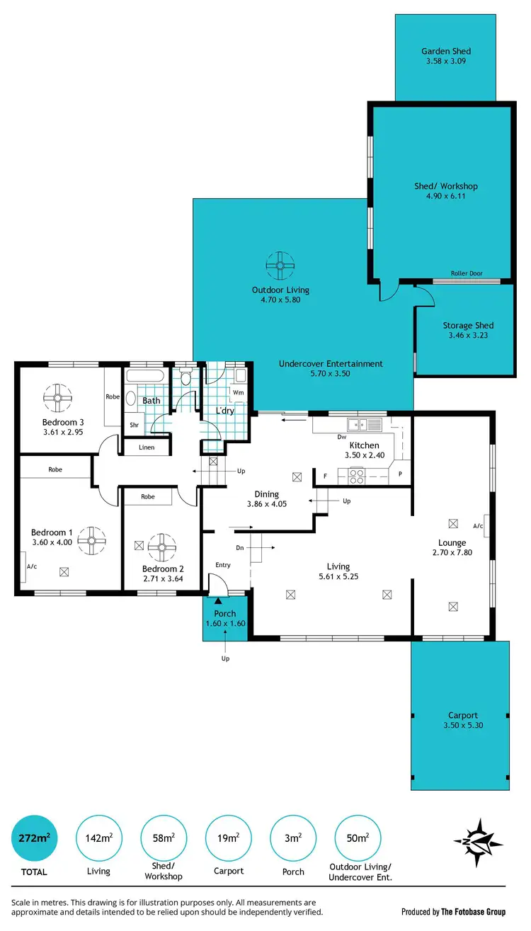 Floorplan of Homely house listing, 16 Roundaway Crescent, O'halloran Hill SA 5158