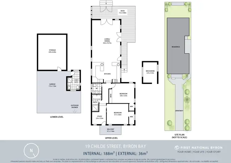 Floorplan of Homely house listing, 19 Childe Street, Byron Bay NSW 2481