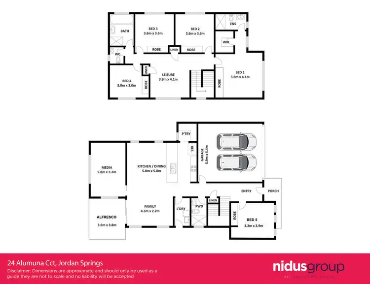 Floorplan of Homely house listing, 24 Alumuna Circuit, Jordan Springs NSW 2747