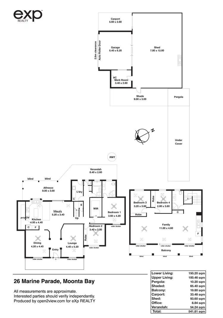 Floorplan of Homely house listing, 26 Marine Parade, Moonta Bay SA 5558