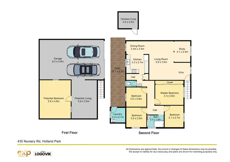 Floorplan of Homely house listing, 435 Nursery Road, Holland Park QLD 4121