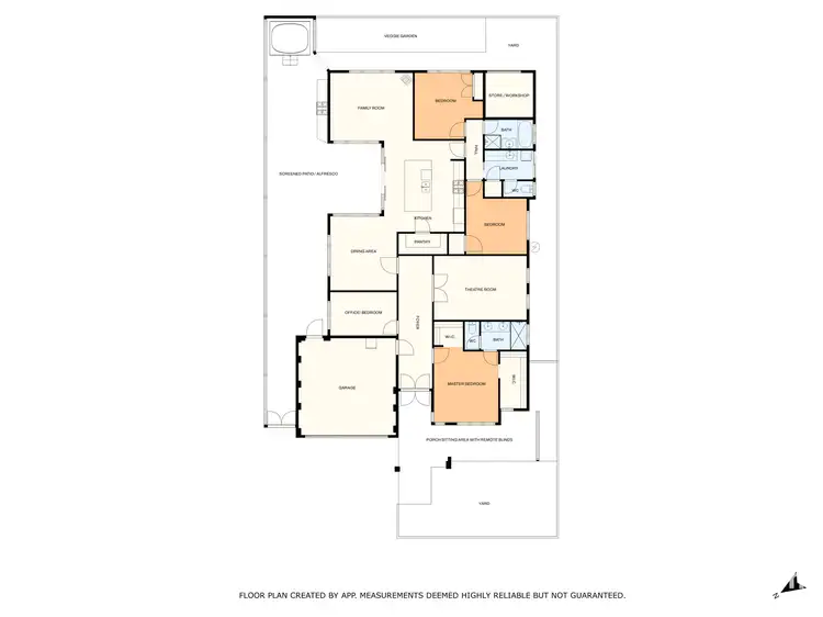 Floorplan of Homely house listing, 13 Crowsnest Terrace, Wannanup WA 6210