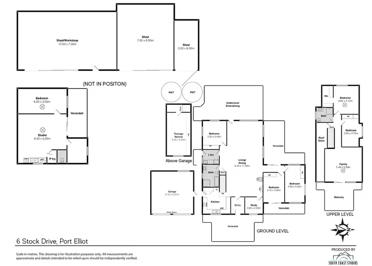 Floorplan of Homely house listing, 6 Stock Drive, Port Elliot SA 5212