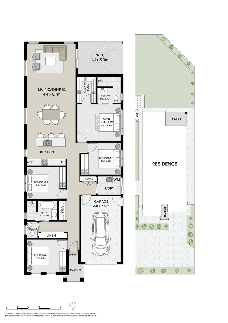 Floorplan of Homely house listing, 4A Goodlet Lane, Mudgee NSW 2850
