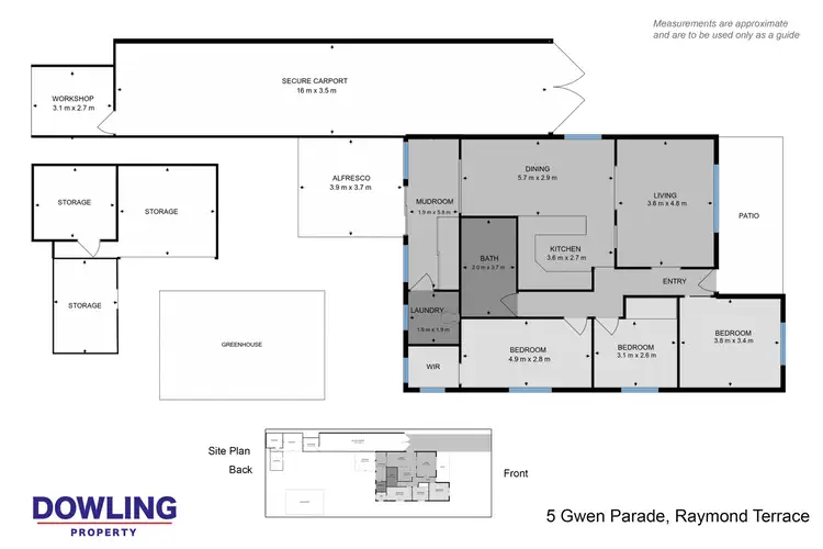 Floorplan of Homely house listing, 5 Gwen Parade, Raymond Terrace NSW 2324