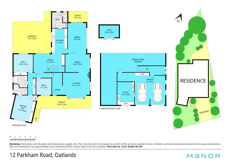 Floorplan of Homely house listing, 12 Parkham Road, Oatlands NSW 2117