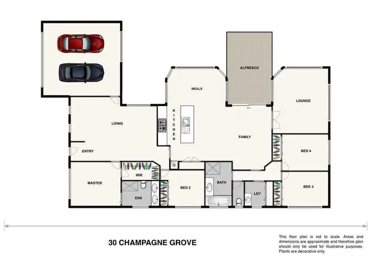 Floorplan of Homely house listing, 30 Champagne Grove, Narre Warren South VIC 3805
