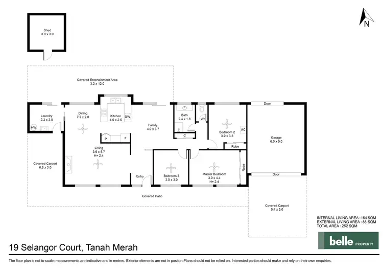 Floorplan of Homely house listing, 19 Selangor Court, Tanah Merah QLD 4128