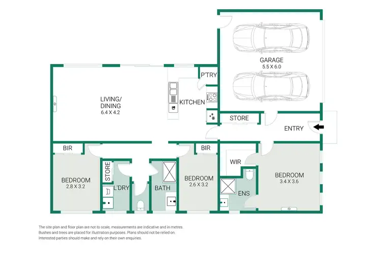 Floorplan of Homely unit listing, 1/2A Eton Road, Belmont VIC 3216
