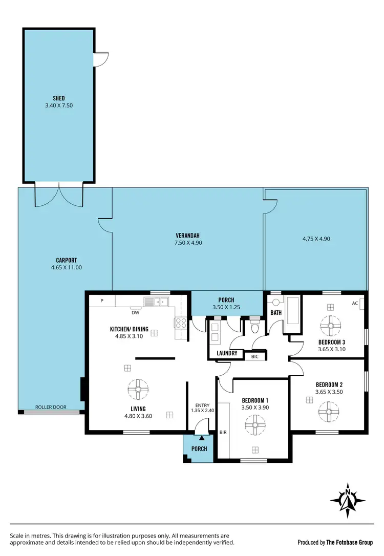 Floorplan of Homely house listing, 34 Hardy Avenue, Glengowrie SA 5044