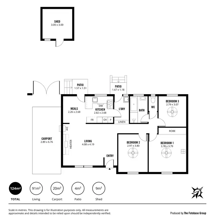 Floorplan of Homely house listing, 88 Northcote Drive, Para Hills West SA 5096