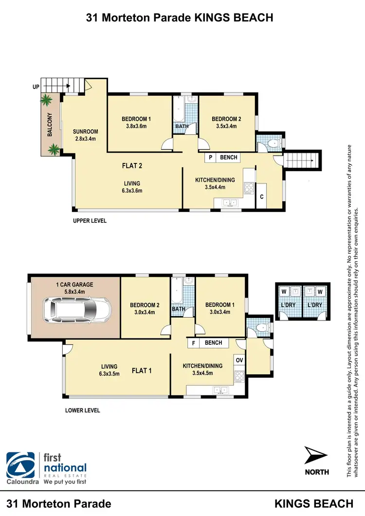 Floorplan of Homely house listing, 31 Moreton Parade, Kings Beach QLD 4551