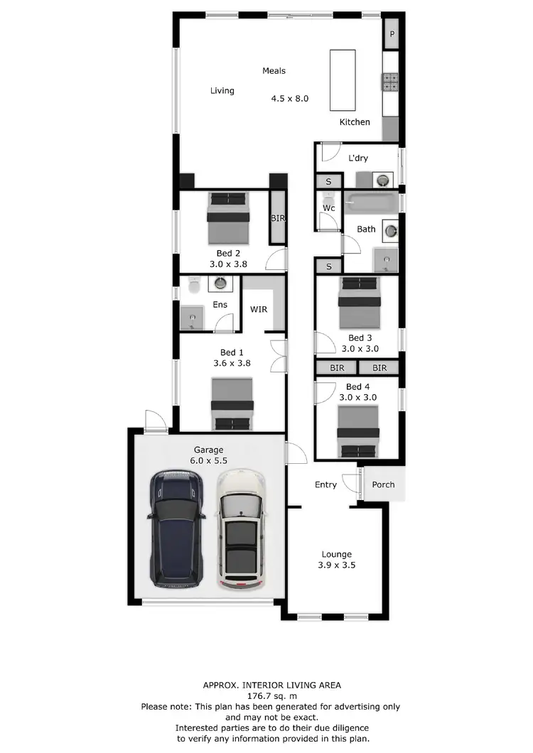 Floorplan of Homely house listing, 22 Innisbrook Avenue, West Wodonga VIC 3690