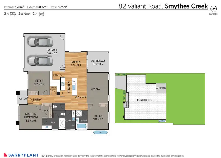 Floorplan of Homely house listing, 82 Valiant Road, Smythes Creek VIC 3351
