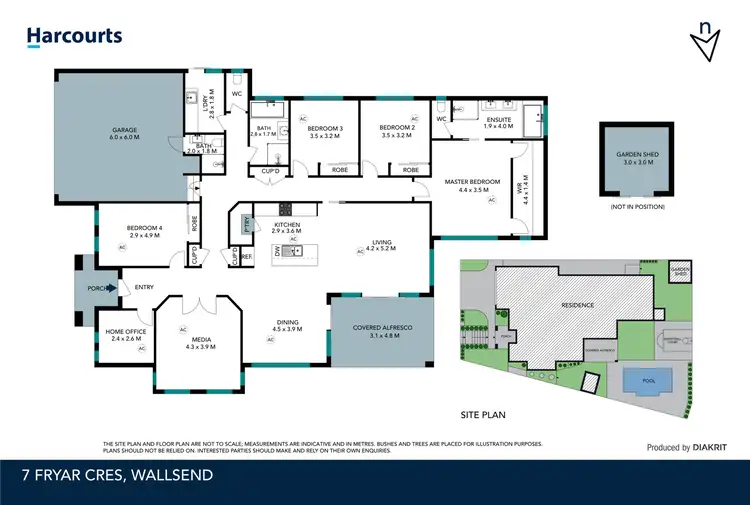 Floorplan of Homely house listing, 7 Fryar Crescent, Wallsend NSW 2287