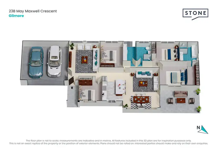 Floorplan of Homely house listing, 23B May Maxwell Crescent, Gilmore ACT 2905
