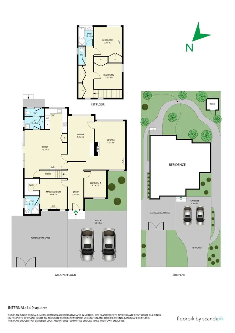 Floorplan of Homely house listing, 20 Highwood Drive, Wheelers Hill VIC 3150
