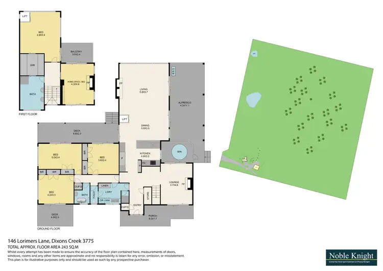 Floorplan of Homely rural property listing, 146 Lorimers Lane, Dixons Creek VIC 3775