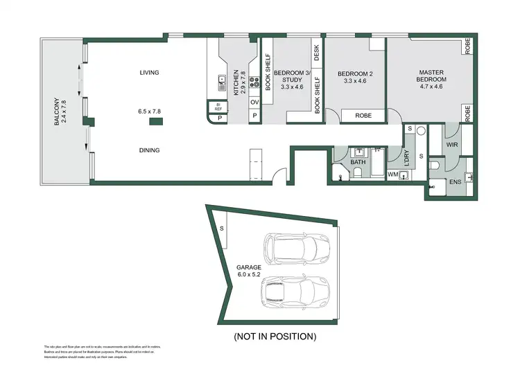 Floorplan of Homely apartment listing, 3/1 Bay View Street, Lavender Bay NSW 2060
