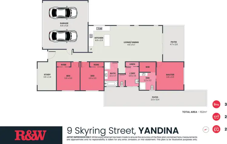 Floorplan of Homely house listing, 9 Skyring Street, Yandina QLD 4561